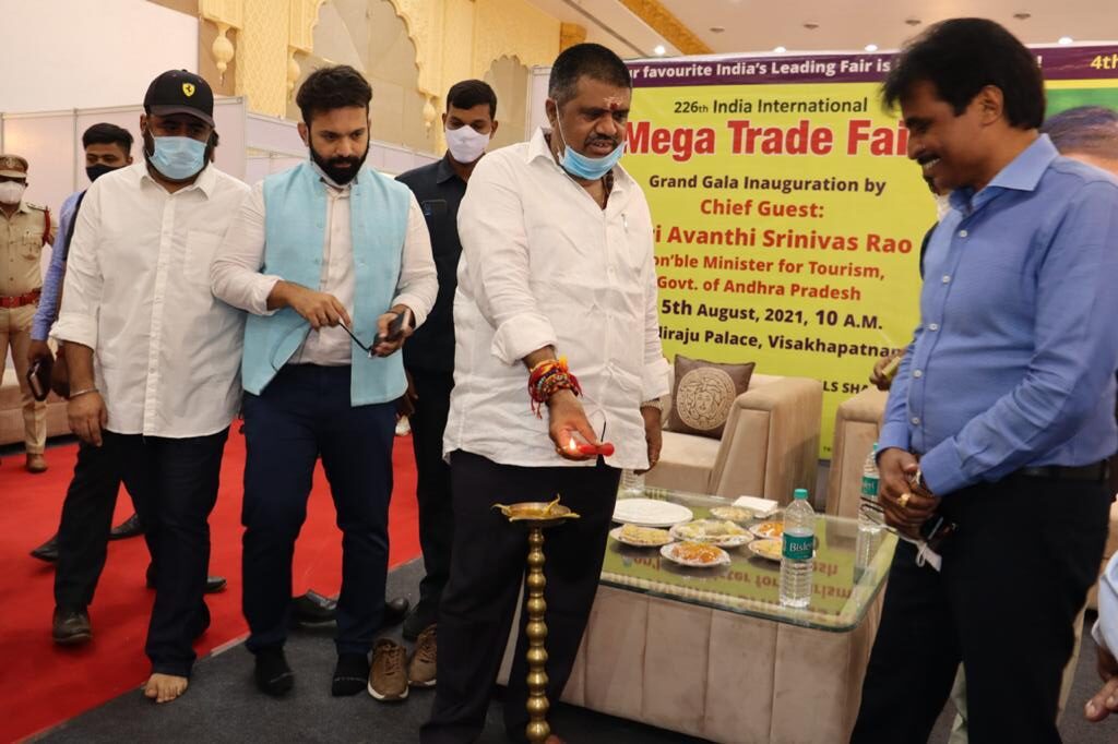 India International Mega Trade Fair Vizag 2021 Gadiraju Palace by Avanthi Srinivasa Rao